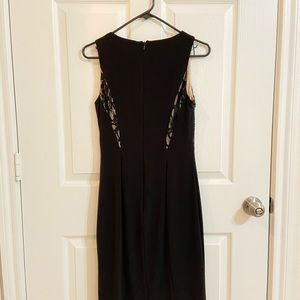 Xscape black dress formal cocktail lace